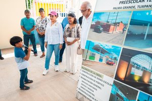 Gobernador Miguel Ángel Navarro Quintero supervisa obras en Tuxpan