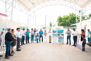 Gobernador Miguel Ángel Navarro Quintero supervisa obras en Tuxpan